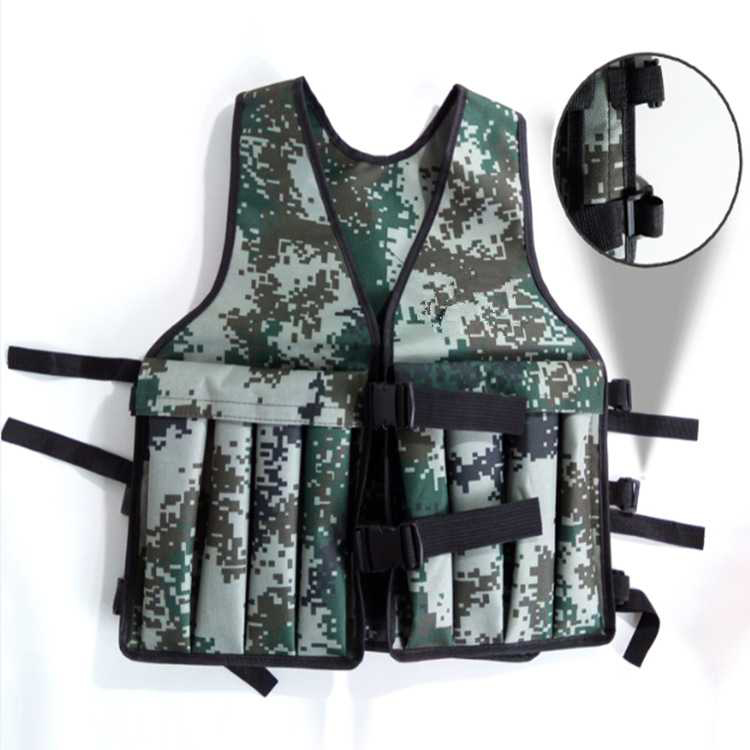 Weight-bearing Vest Fitness Training Weight Vest Sandbag Sandbag Adjustable Weight 10 15 20 Kg