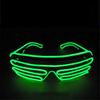 LED Illuminated Glasses Blinds Flash Glasses Masquerade Party Dresses Disco Bar Party Supplies