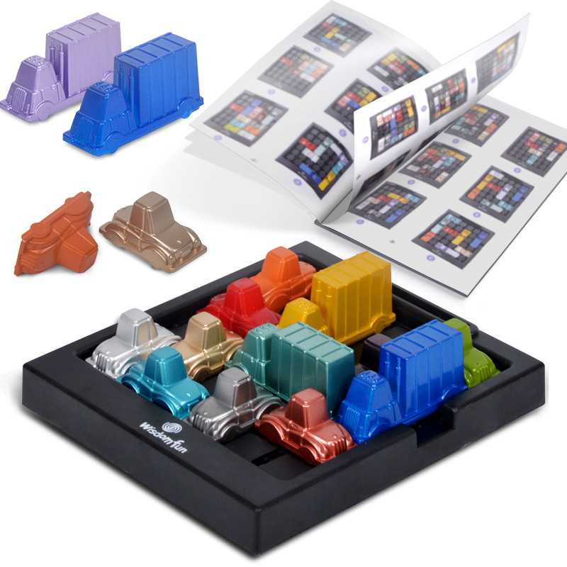 American Traffic Time Rush Hour Game Children Thinking Logic Clearance Game Puzzle Intelligence Toy Board Game