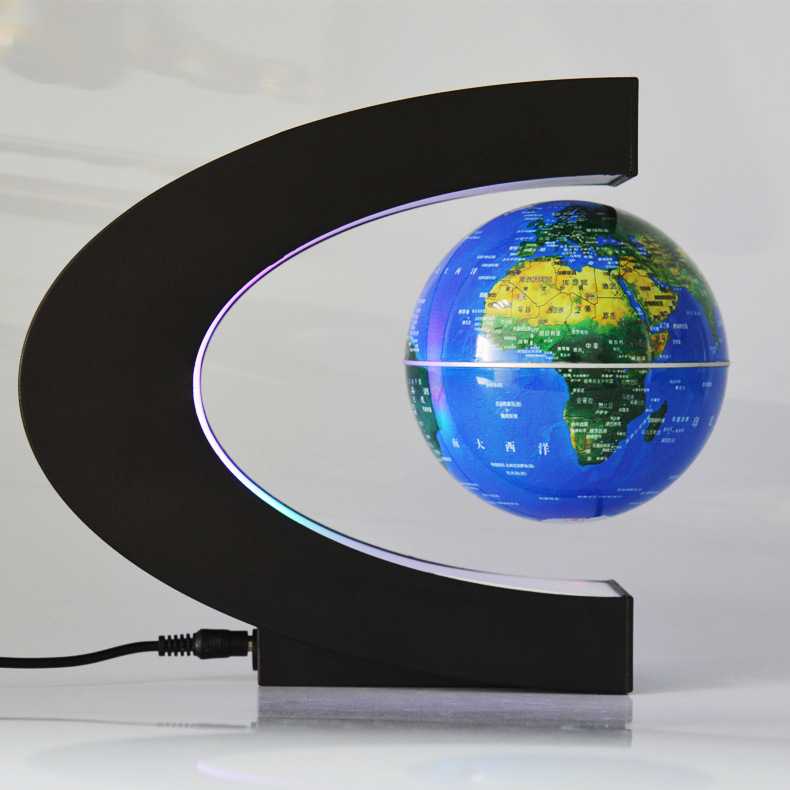 3 Inch Magnetic Suspension Globe High-end Business Gifts Crafts Ornaments