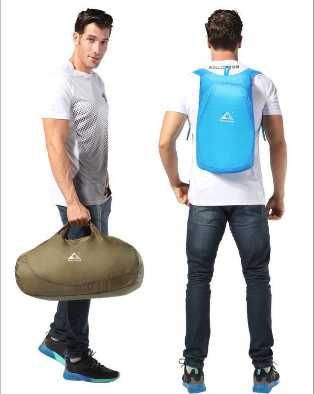 Ultra-light Portable Travel Bag Folding Backpack Waterproof Ultra-thin Skin Bag Hiking Outdoor Sports Backpack Male
