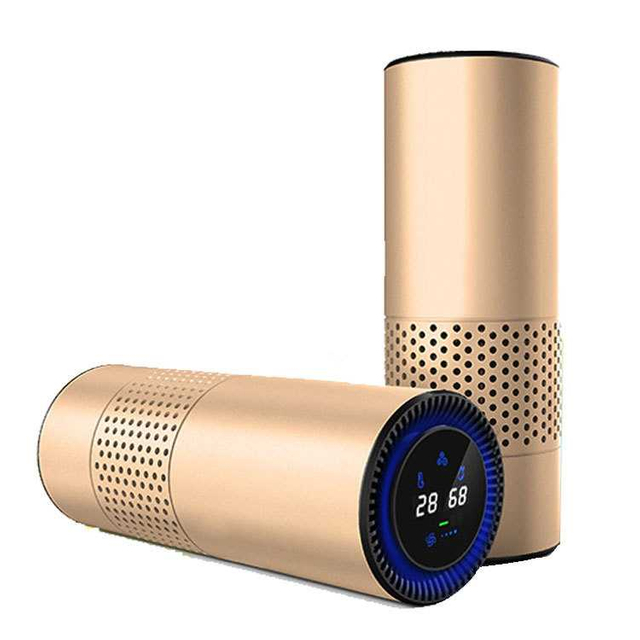 Car air purifier car car oxygen bar human body induction control in addition to formaldehyde odor net