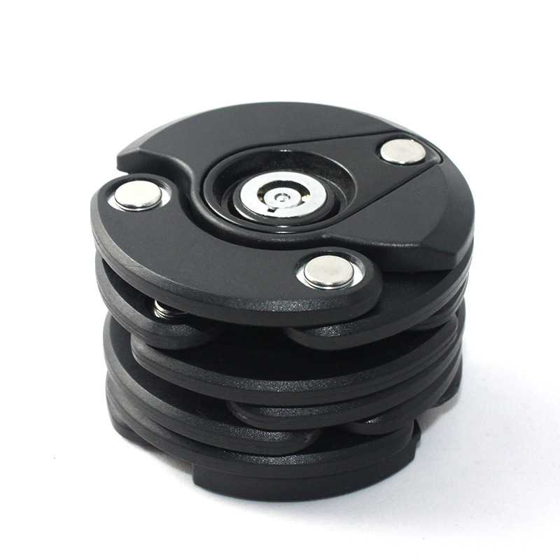 Bicycle Lock Anti-theft Chain Burger Lock Mountain Bike Bicycle Accessories Electric Car Fixed Folding Lock Accessories And Equipment