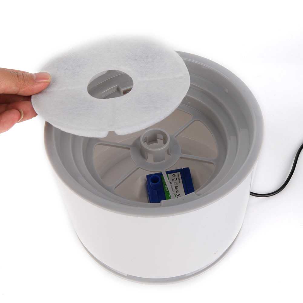 Intelligent electric pet water dispenser LED light pet automatic water dispenser USB interface