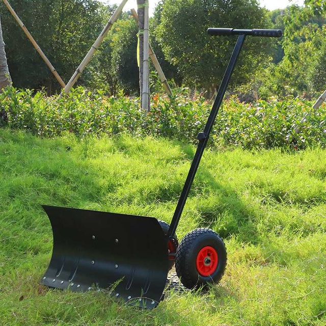 Manual Snow Shovel Portable Push Snow