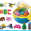 Enlightenment Blocks Fun Building Blocks Small Particles 3-6 Years Old Boys And Girls Children Assembled Spell Insert Model Educational Toys