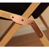 Outdoor Solid Wood Butterfly Chair Lazy Garden Balcony Folding Chair Fishing Cloth Lunch Break Chair