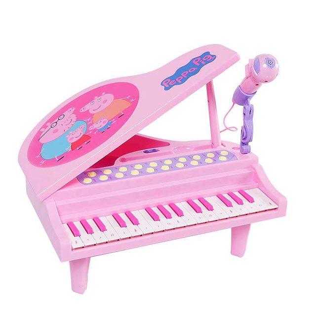 Children's electronic piano toy with microphone multi-function puzzle science electronic keyboard girl toy super toy