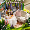 Building Model,Rose Garden,Tea House