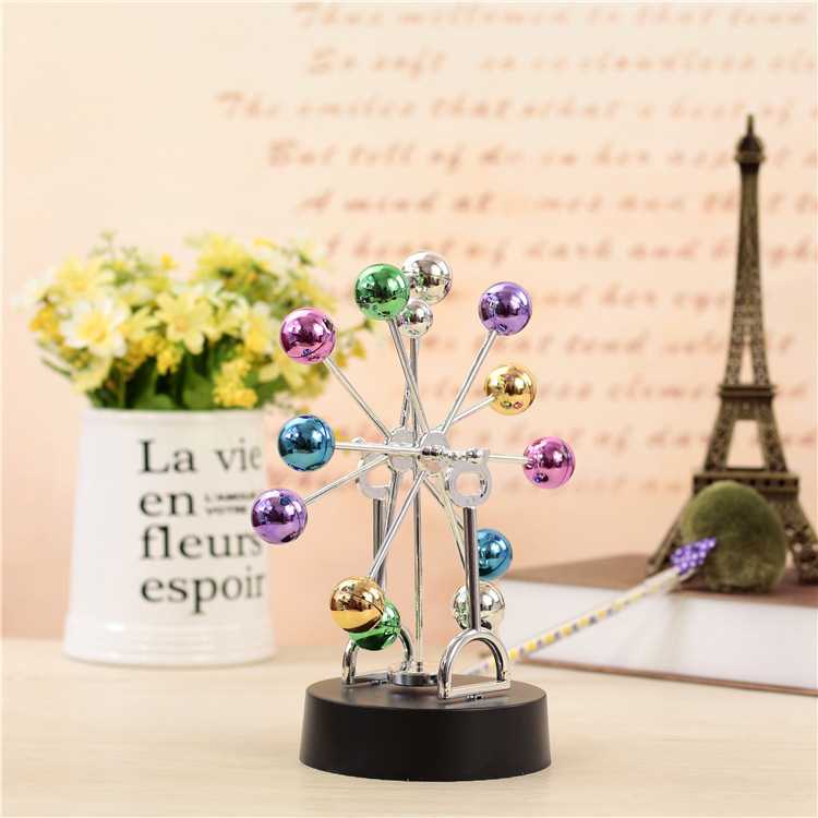 Color Motion Meter Track Permanent Motion Instrument Creative Physics Science Education Model Small Toy Electromagnetic