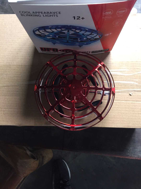 Four-axis UFO UFO Induction Aircraft Feel Intelligent Interactive Suspension Fixed Height Toy