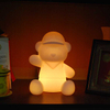 Animal Night Light,Colorful Glowing Bear Toy,LED Animal Night Light Toy