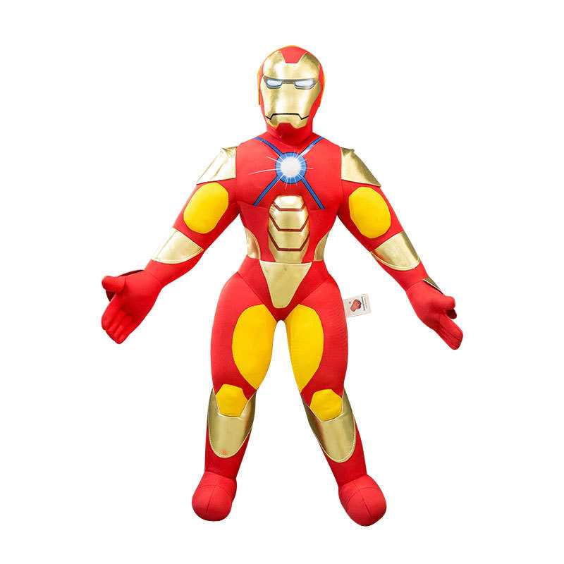 Avengers Iron Man Plush Doll Creative Gift Toy Car Doll Decoration Model