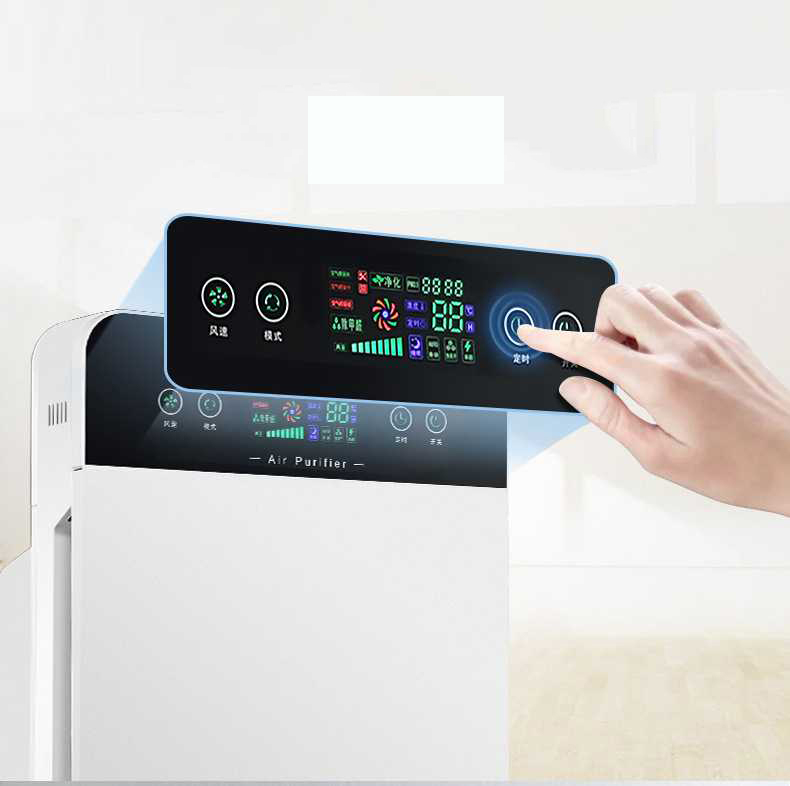 Intelligent Air Purifier Home Negative Ion PM2.5 in Addition To Formaldehyde Indoor Smoke Removal Deodorant Purifier
