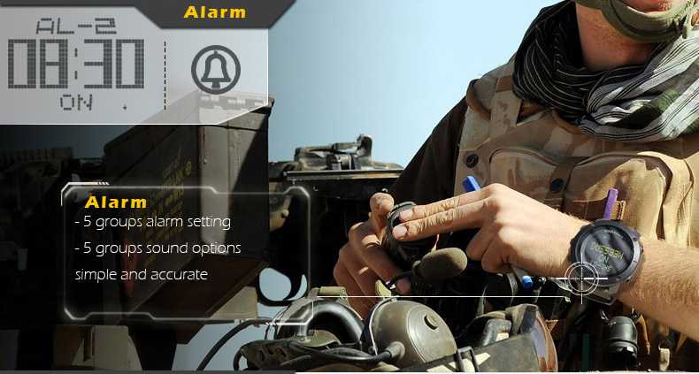 External Sports Watch Student Men's Multi-function Electronic Waterproof Watch Military Watch