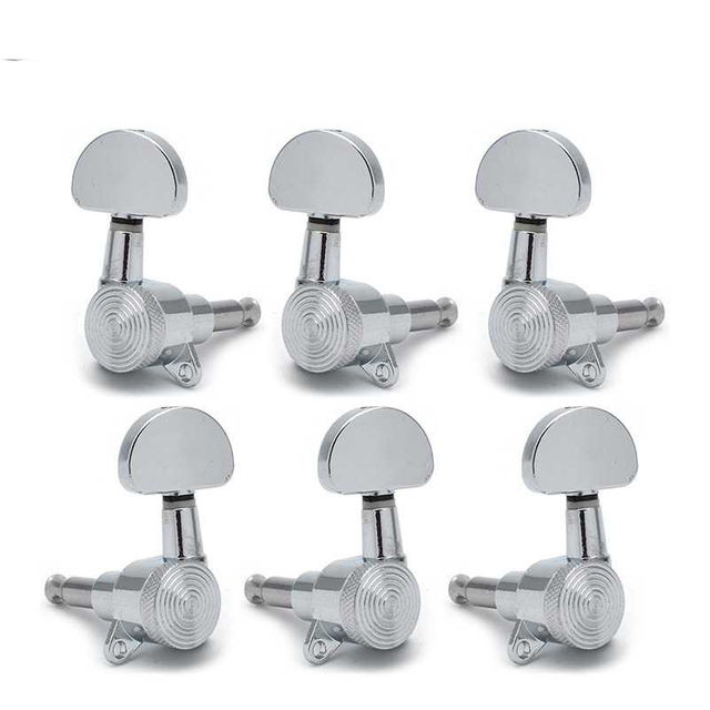 Electric Guitar, Screw Thread, Self-locking Thimble, Unbroken Guitar, Fully Closed String, String, Semi-circular Handle, Chrome