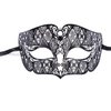 Half Face High-grade Metal Diamond-encrusted Iron Mask Party Halloween Mask Masquerade Party Holiday Supplies