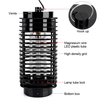Electric Insect Lamp Mosquito Killer Led Light Catalyst Fly Catch Insect Trap Light Killer Mosquito Repellent