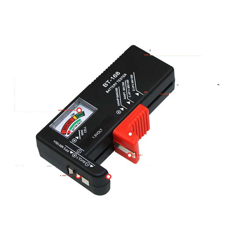 Pointer Type Digital Display Battery Tester BT-168 Battery Tester Multifunction Tester Card