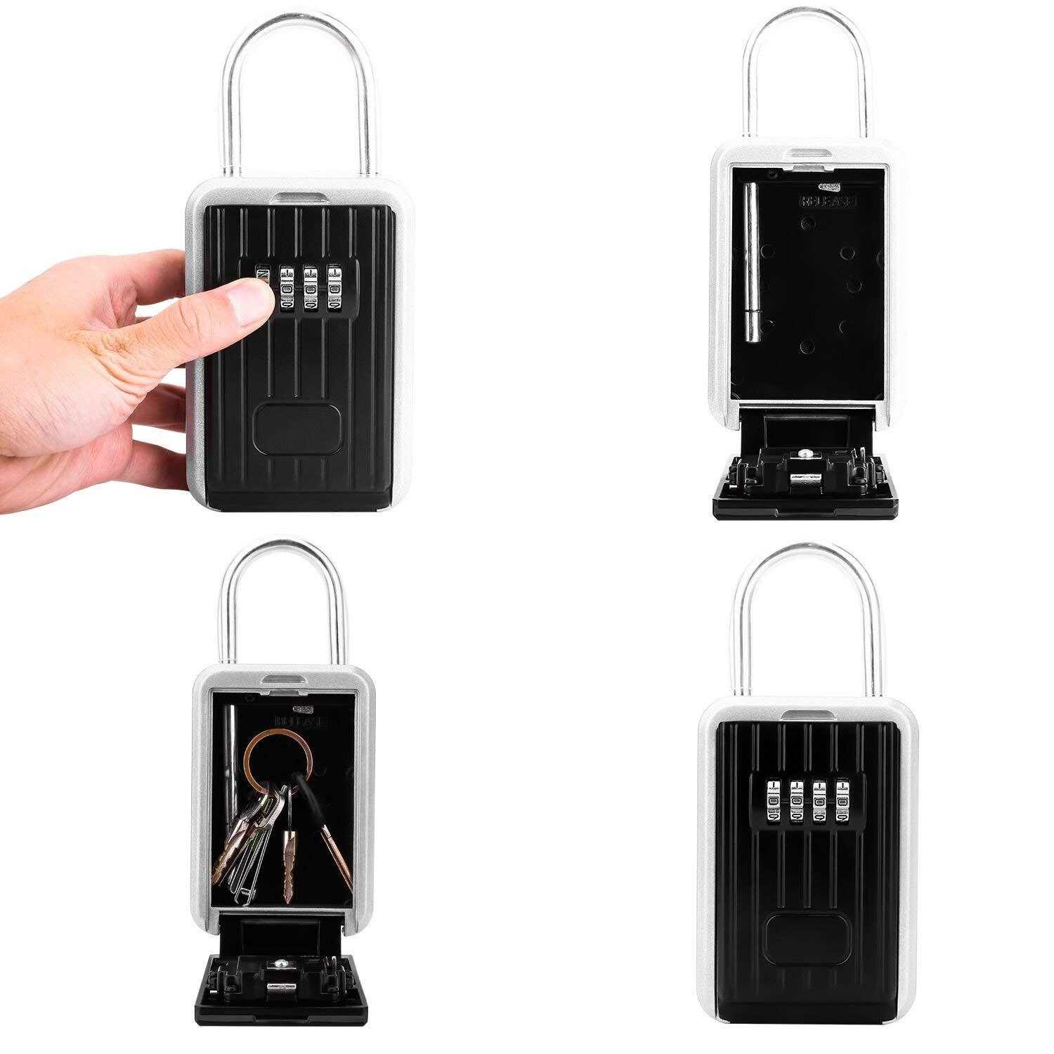 Password Box Lock,Password Key Box,Wall-mounted Key Box
