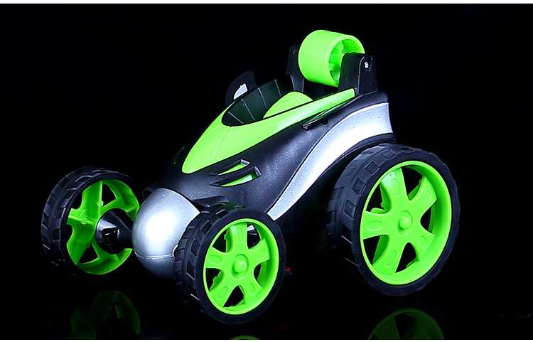 Wireless Remote Control Tumbling Stunt Car Dump Truck Boy Children's Stalls Selling Electric Toys