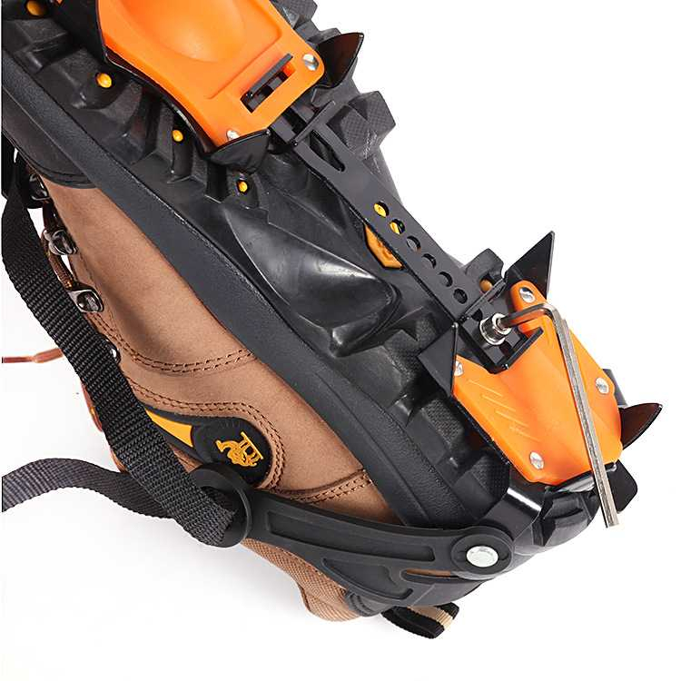 Ten-tooth Professional Ice Snow Skid Shoe Covers Outdoor Climbing Supplies 10 Tooth Crampons