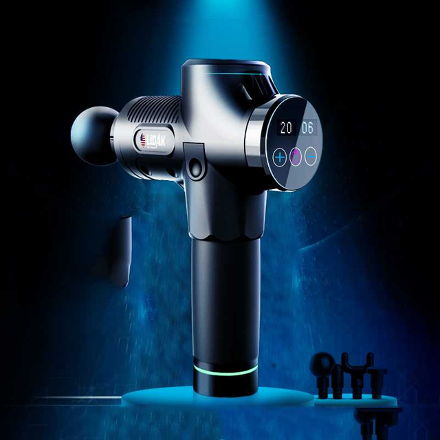 Fascia Gun Muscle Massager Fitness Muscle Relaxer Electric Shock Grab Shock Relax Gun