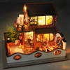 Small House Model,Hut Taohuayuan,Handmade Small House