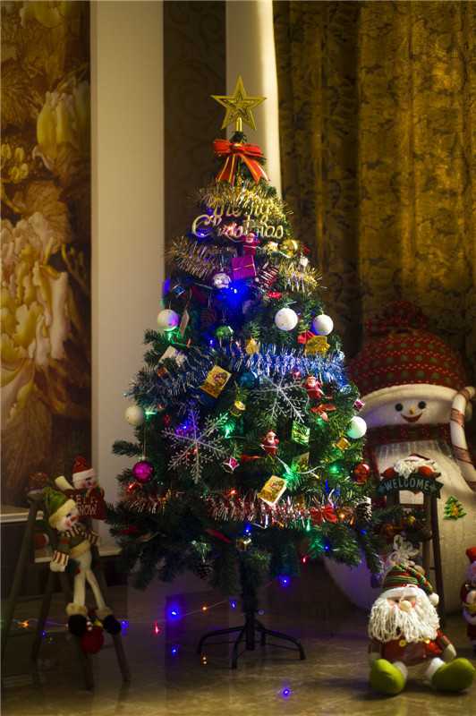 1.5 M Christmas Tree Package Encryption Iron Feet Christmas Decoration Supplies