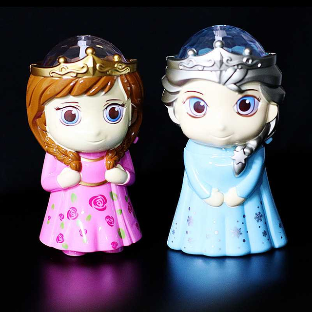 Creative Romantic Princess Projection Lamp Night Starry Projection Luminous Toy Children's Christmas Birthday Gift