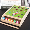 Baby Puzzle Fun Billiards Billiards Toys Wooden Children Parent-child Interactive Table Games Color Cognitive Pairing