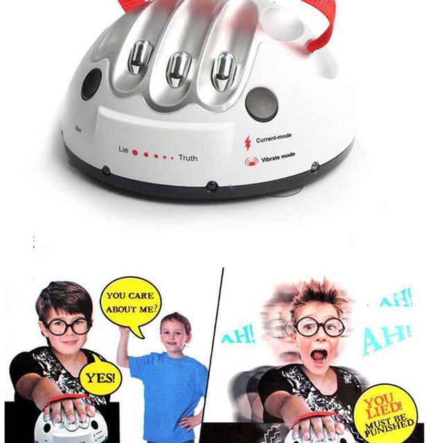 Miniature Electric Shock Lie Detector Whole Person Toy Tidy Board Game Game Party Machine Truthful Words Big Adventure Decompression Toy