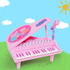 Children's electronic piano toy with microphone multi-function puzzle science electronic keyboard girl toy super toy