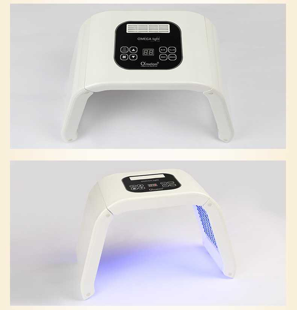 Four-color LED Color Beauty Instrument Detachable Folding PDT Spectrometer Photodynamic Beauty Instrument