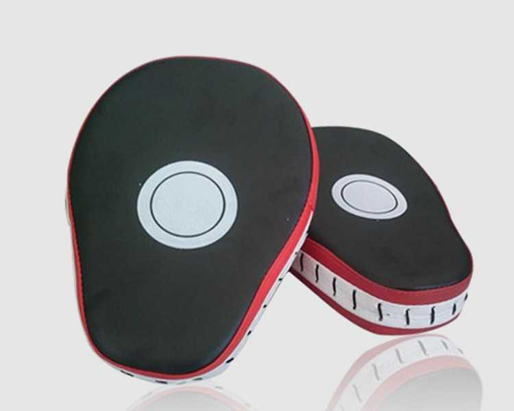 Curved Boxing Muay Thai Hand Target Sanda Training Thickened Anti-vibration Curved Baffle PU Five-finger Taekwondo Foot Target