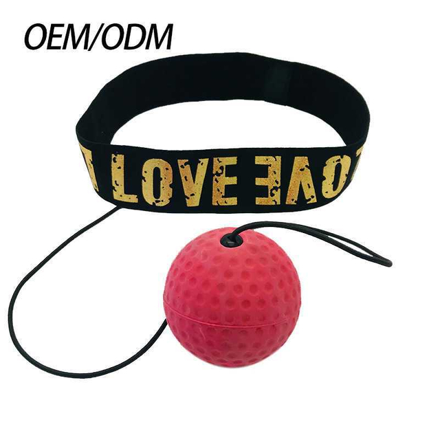 Silicone Boxing Reaction Ball Boxing Speed Ball Back And Forth Reaction Training Magic Ball Head-mounted Reaction Ball