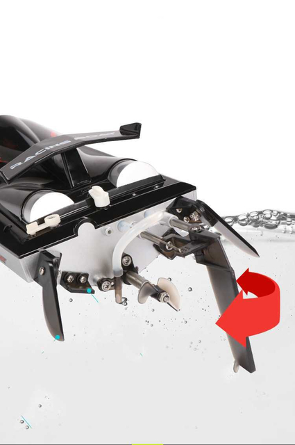 Remote Control Boat Water Cooling Boy Toy FT011 Brushless 2.4G High Speed Racing Speedboat