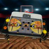Little Yellow Man Desktop Basketball Hegemony Children's Desktop Game Machine Boy Catapult Parent-child Puzzle Interactive Educational Toys