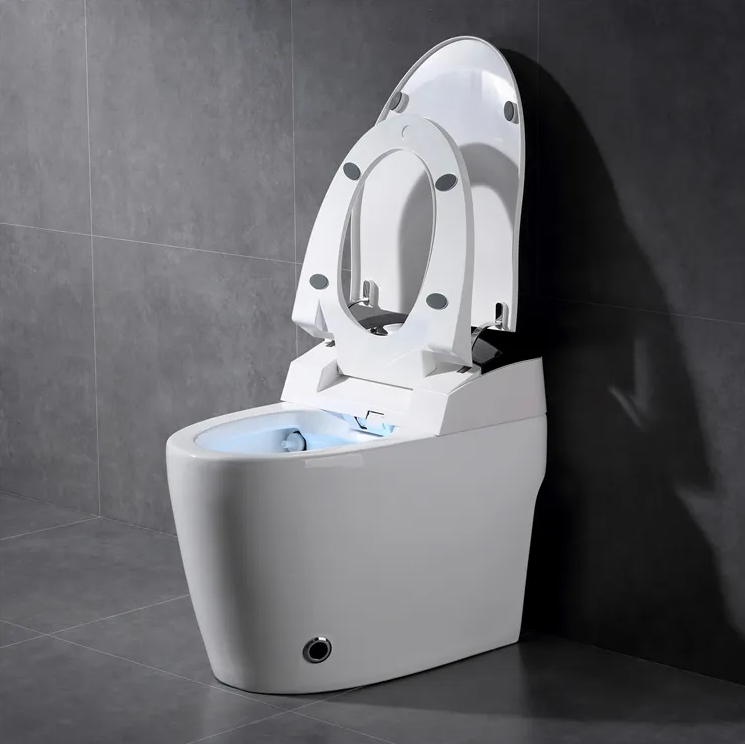 home wc intelligent toilet automatic open sensor flush bathroom closestool electronic bide ceramic smart toilet