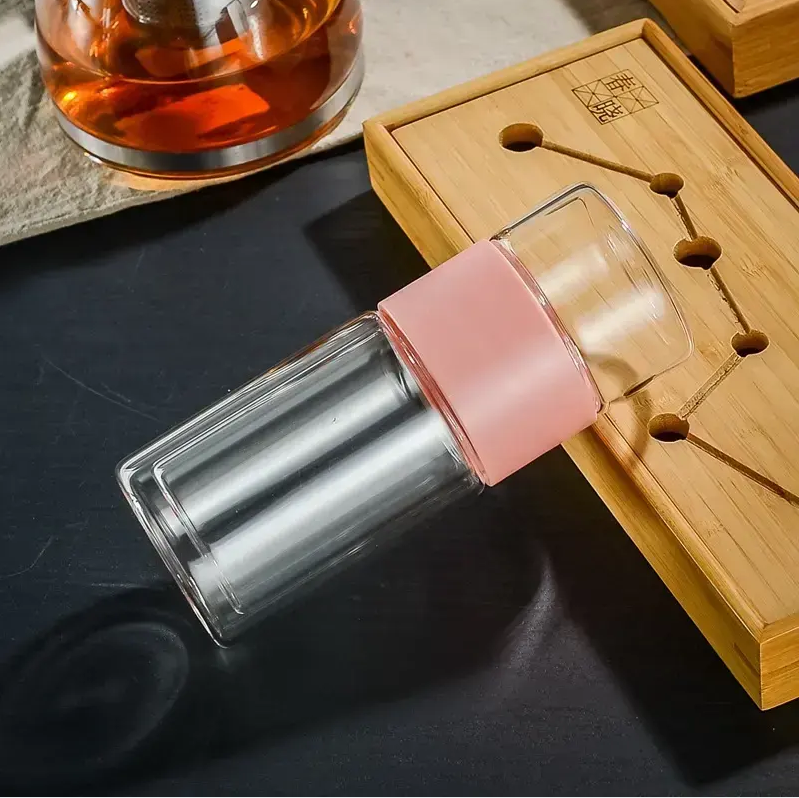 Double tumbler Tea Separation Cup