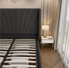 Home Furniture Bedroom Set Factory King Queen Size Bed Frame