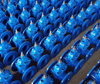 SYI Pn16 Worm Gear Ductile Iron Double Flange Eccentric Butterfly Valve