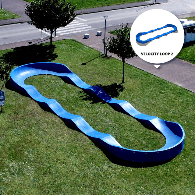 New Product Plastic Pump Track For bikes, scooters and skateboards