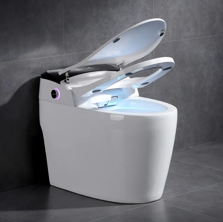 home wc intelligent toilet automatic open sensor flush bathroom closestool electronic bide ceramic smart toilet