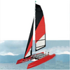 inflatable sailboat rib boat outdoor plastic hard boat Sailboat