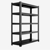 Foldable storage rack without installation