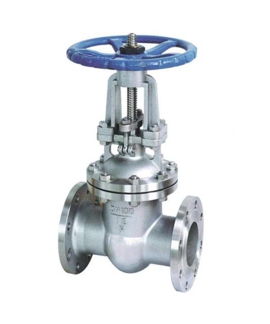 SYI Pn16 Worm Gear Ductile Iron Double Flange Eccentric Butterfly Valve