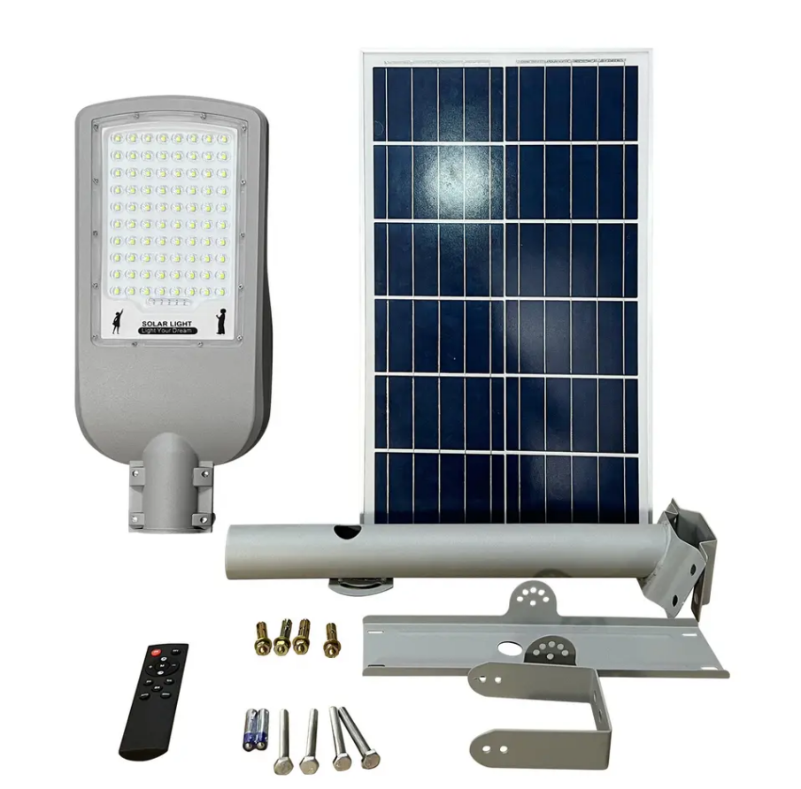 High Power Support Customize Solar Road Lamp Ip66 Waterproof Remote Control 200w 300w Led Street Light