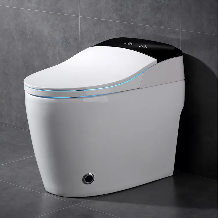 home wc intelligent toilet automatic open sensor flush bathroom closestool electronic bide ceramic smart toilet