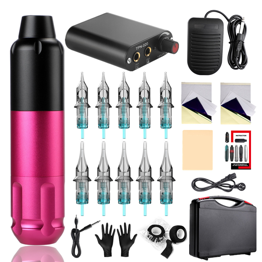 Tattoo Machine Set Motor Tattoo Pen Set Rotary Motor Tattoo Machine Tattoo Equipment